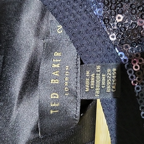 Ted Baker Camouflage Sequin Dress - Picture 6 of 10